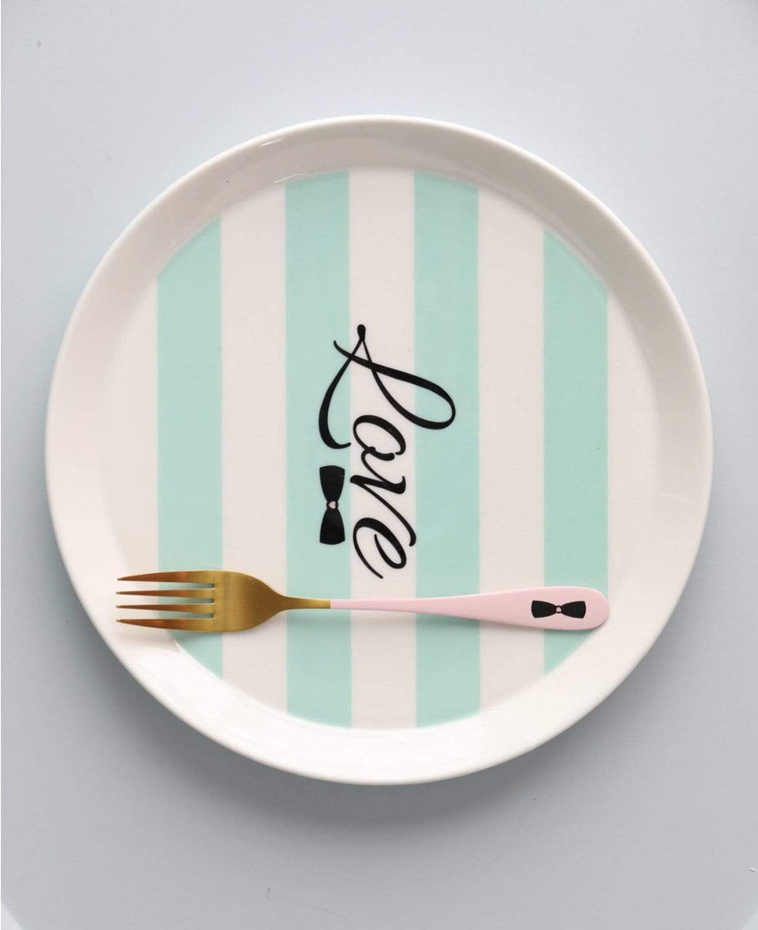 Love, Manuela Cake Plates Manuela 🖤 Miss Étoile Dessert tallerken / Love Turkis