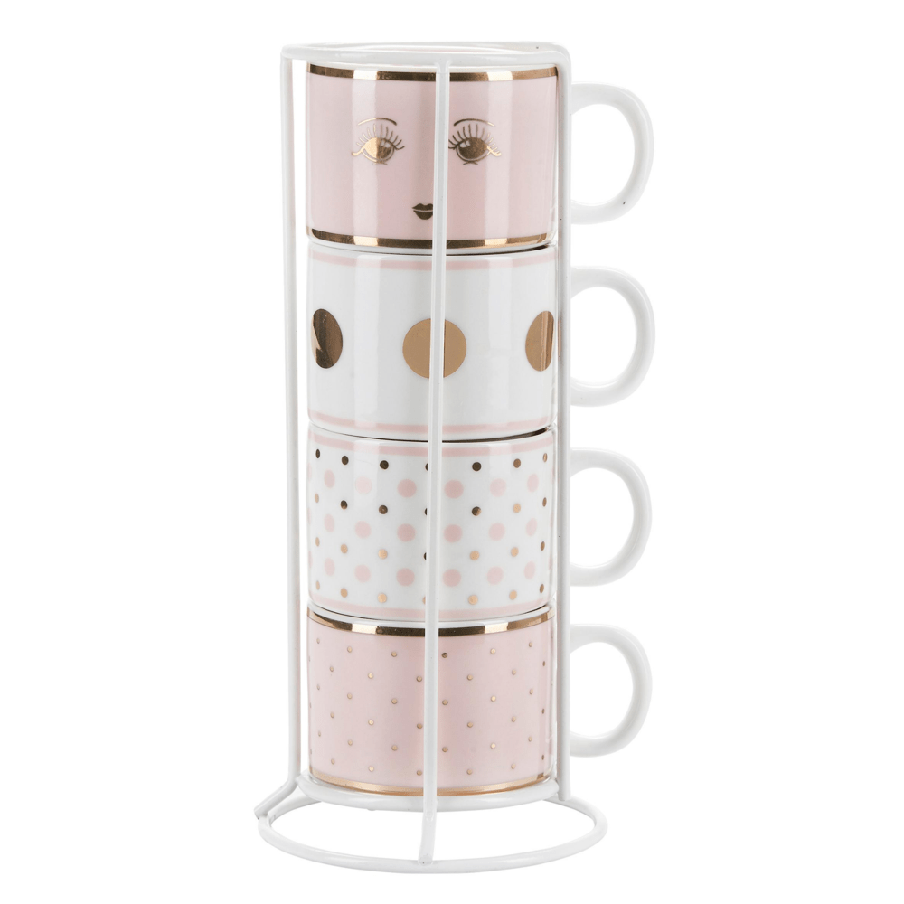 Love, Manuela Cups & Mugs Miss Étoile åpner øynene og prikk espressokrus