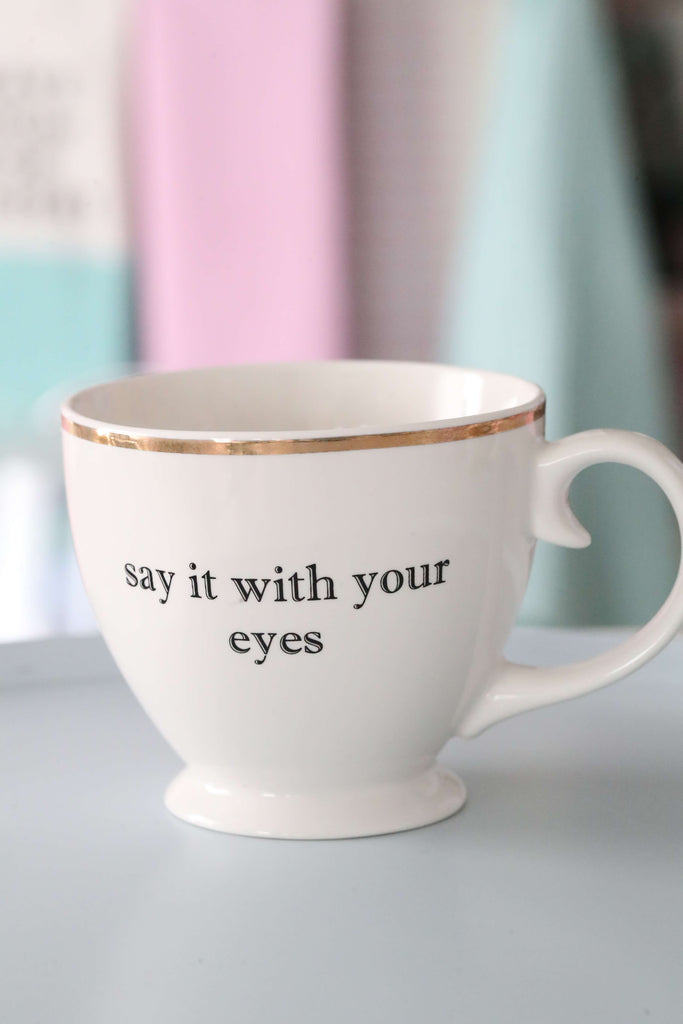 Love, Manuela Cups & Mugs Say it with your eyes krus