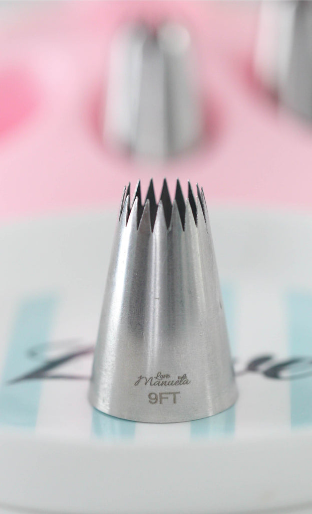 Love, Manuela Nozzles & Piping Bags Love Manuela #9FT French Star Pastry Nozzle